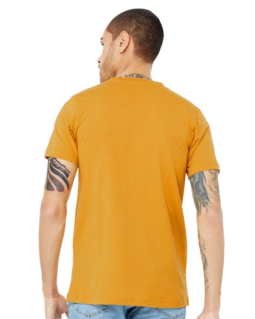 BELLA + CANVAS-3005-Jersey V-Neck Tee - Image 51