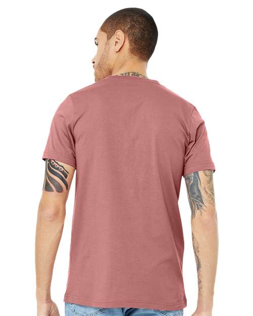 BELLA + CANVAS-3005-Jersey V-Neck Tee - Image 98