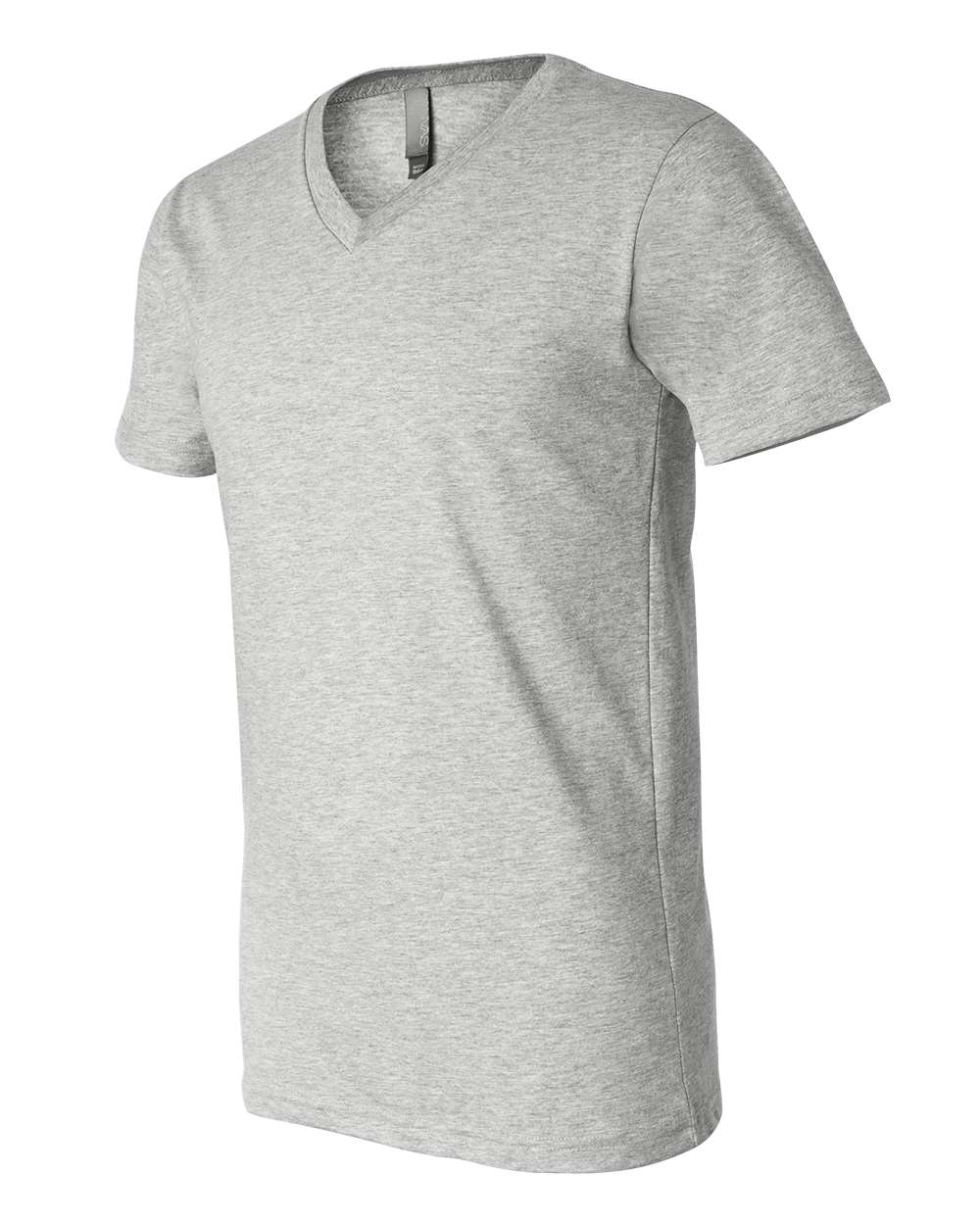 BELLA + CANVAS-3005CVC-Heather CVC V-Neck Tee - Image 3