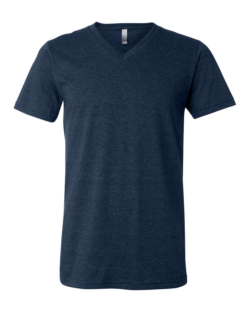 BELLA + CANVAS-3005CVC-Heather CVC V-Neck Tee - Image 44