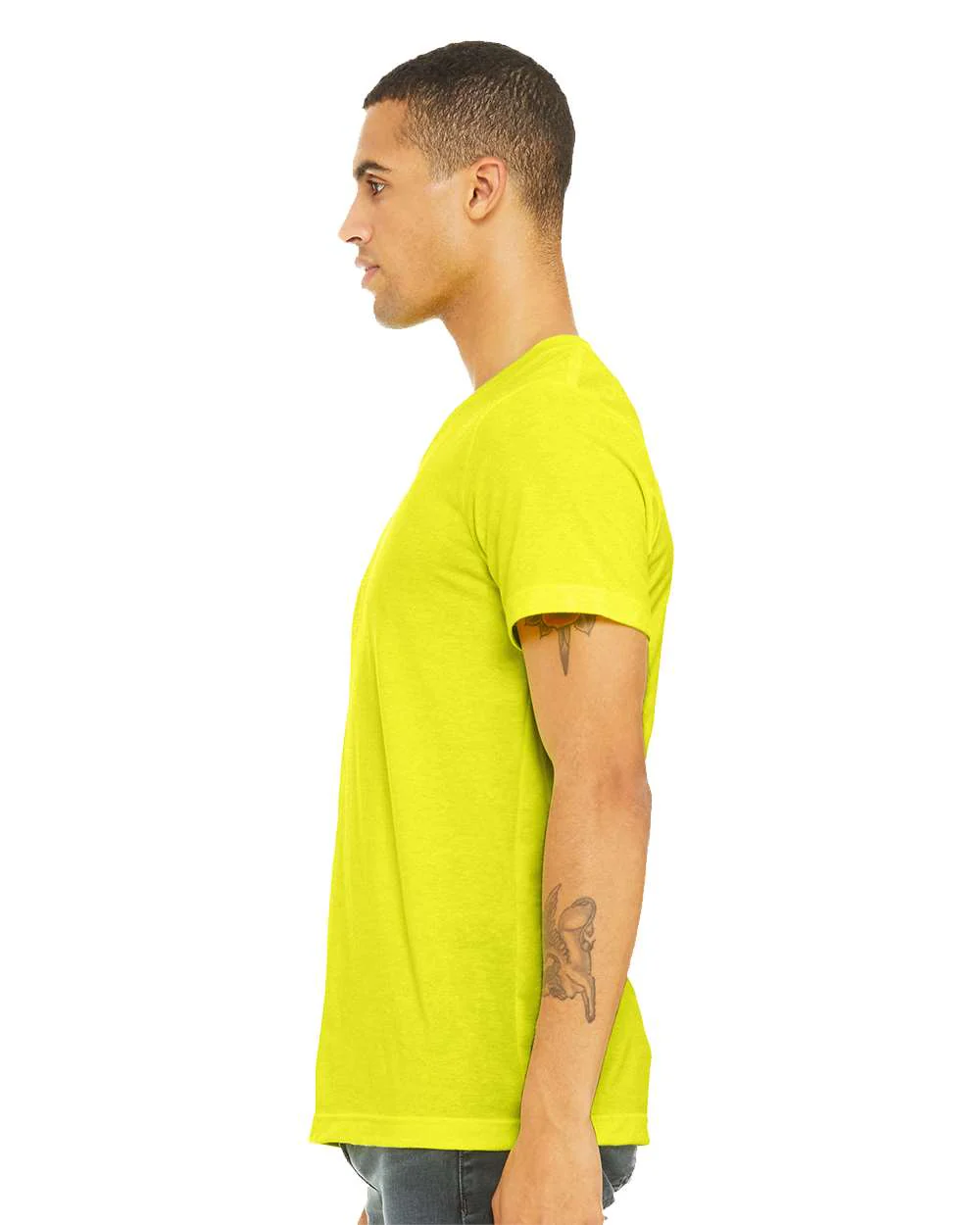 BELLA + CANVAS-3005CVC-Heather CVC V-Neck Tee - Image 75