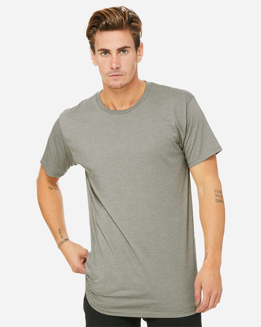 BELLA + CANVAS-3006-Long Body Urban Tee - Image 11