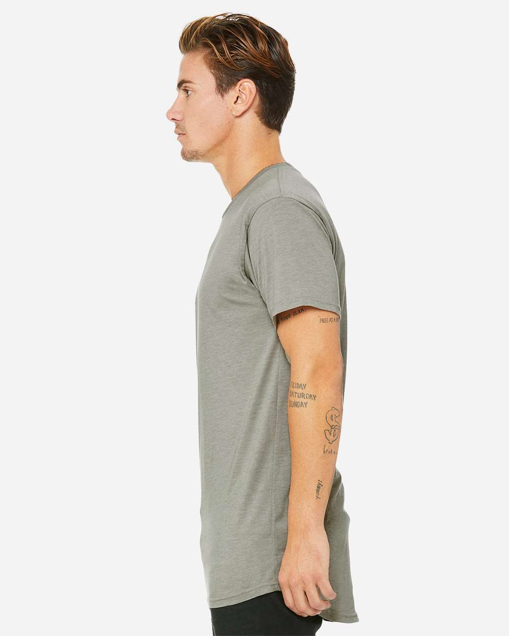 BELLA + CANVAS-3006-Long Body Urban Tee - Image 12