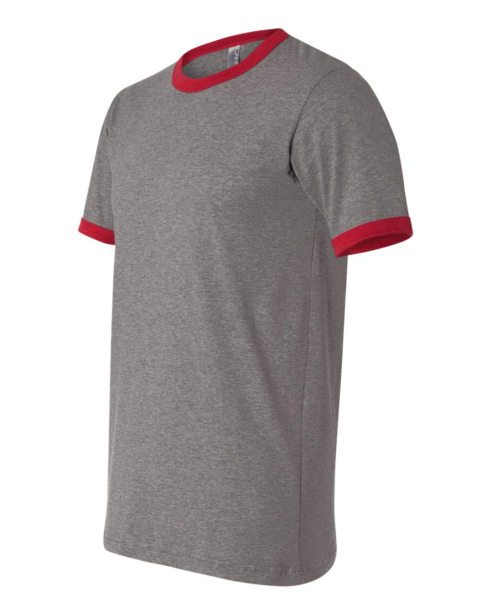 BELLA + CANVAS-3055-Jersey Heather Ringer Tee - Image 4