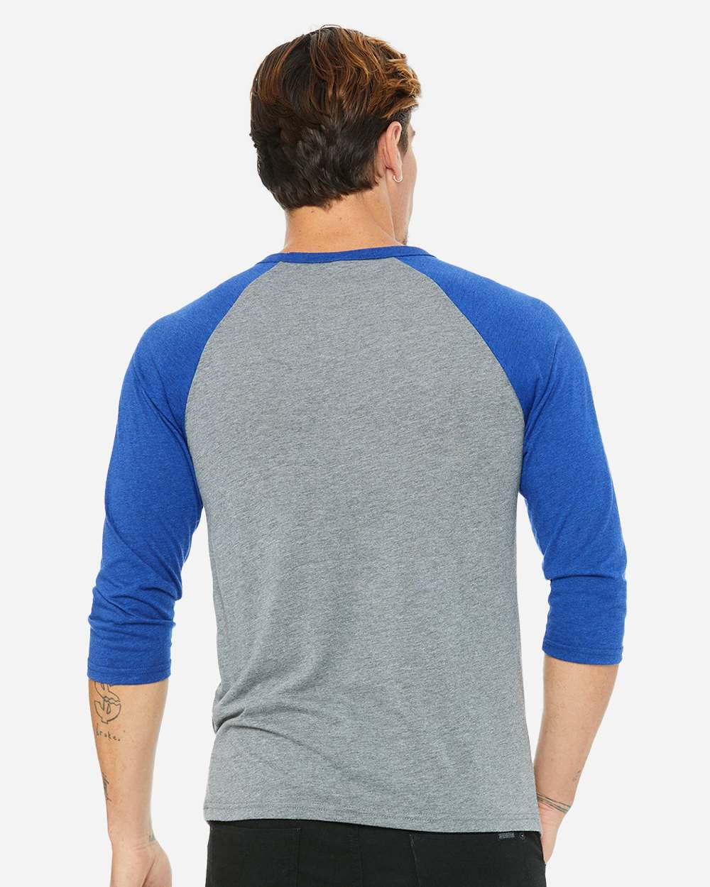 BELLA + CANVAS-3200-Three-Quarter Sleeve Baseball Tee - Image 42