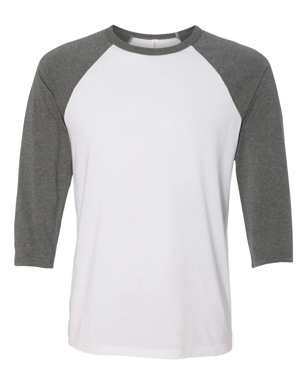 BELLA + CANVAS-3200-Three-Quarter Sleeve Baseball Tee - Image 49