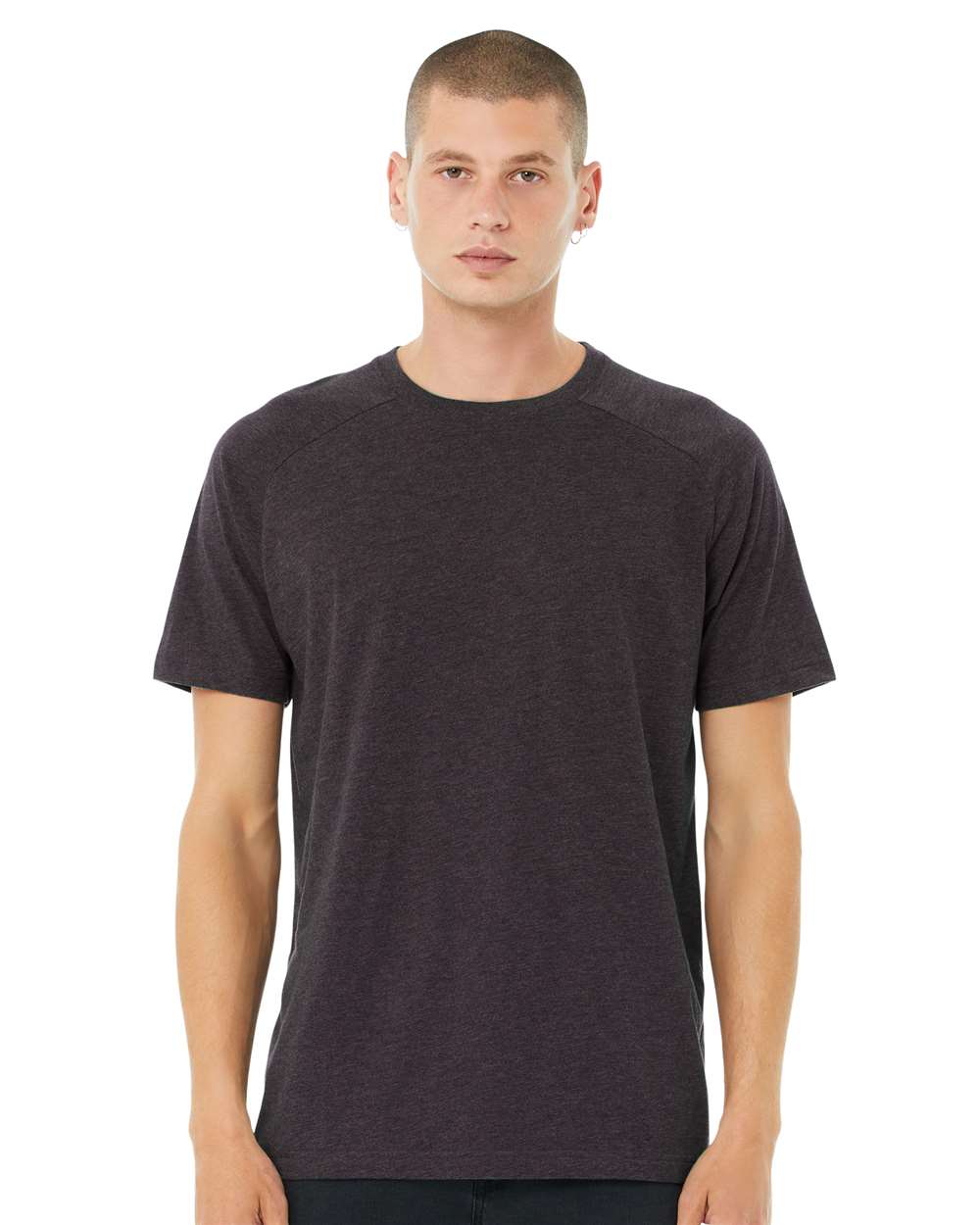 BELLA + CANVAS-3201-Heather CVC Raglan Tee - Image 14