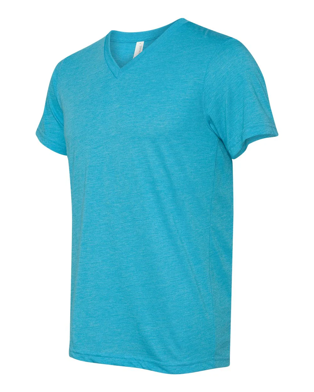 BELLA + CANVAS-3415-Triblend V-Neck Short Sleeve Tee - Image 3