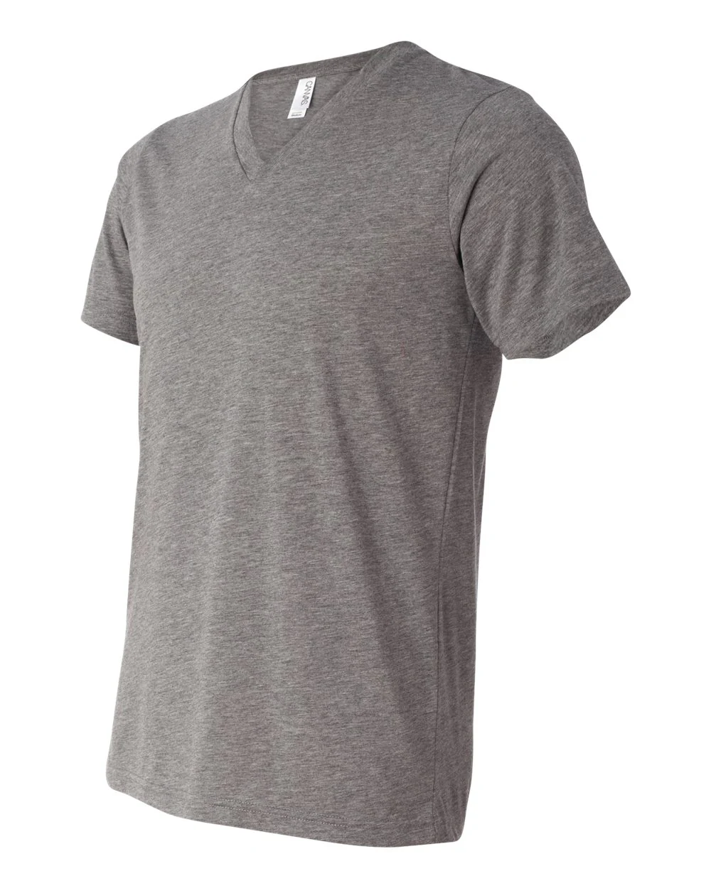 BELLA + CANVAS-3415-Triblend V-Neck Short Sleeve Tee - Image 38
