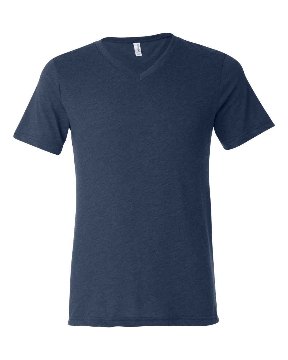 BELLA + CANVAS-3415-Triblend V-Neck Short Sleeve Tee - Image 42