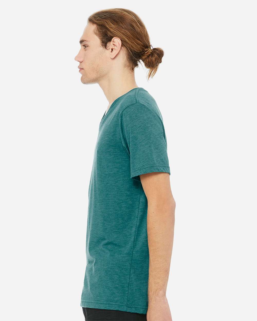 BELLA + CANVAS-3415-Triblend V-Neck Short Sleeve Tee - Image 75