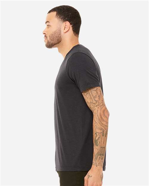 BELLA + CANVAS-3415-Triblend V-Neck Short Sleeve Tee - Image 97