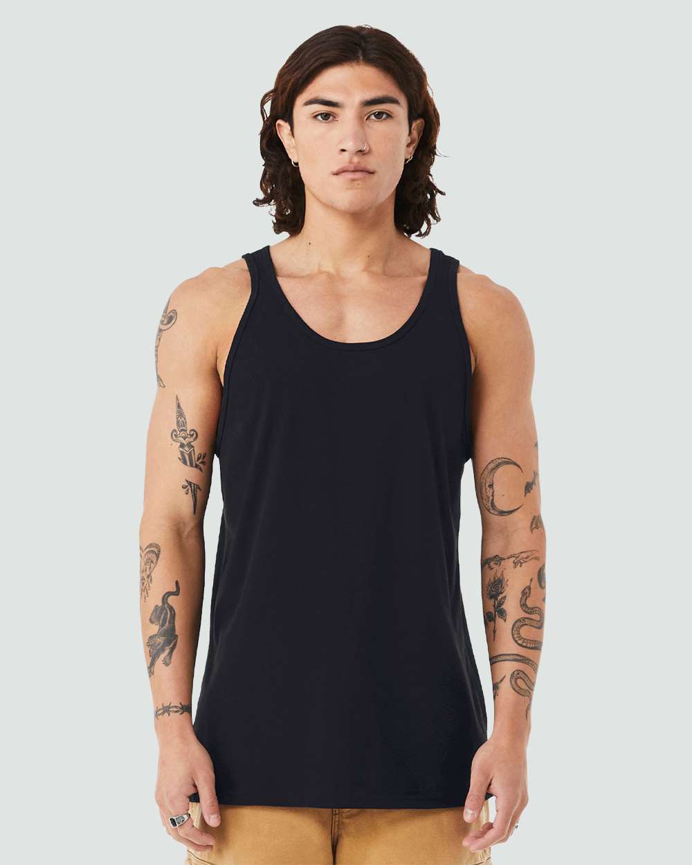 BELLA + CANVAS-3480CVC-Heather CVC Tank - Image 47