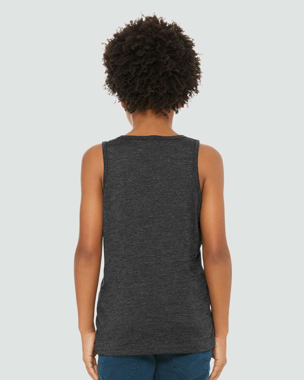 BELLA + CANVAS-3480YCVC-Youth Heather CVC Tank - Image 10