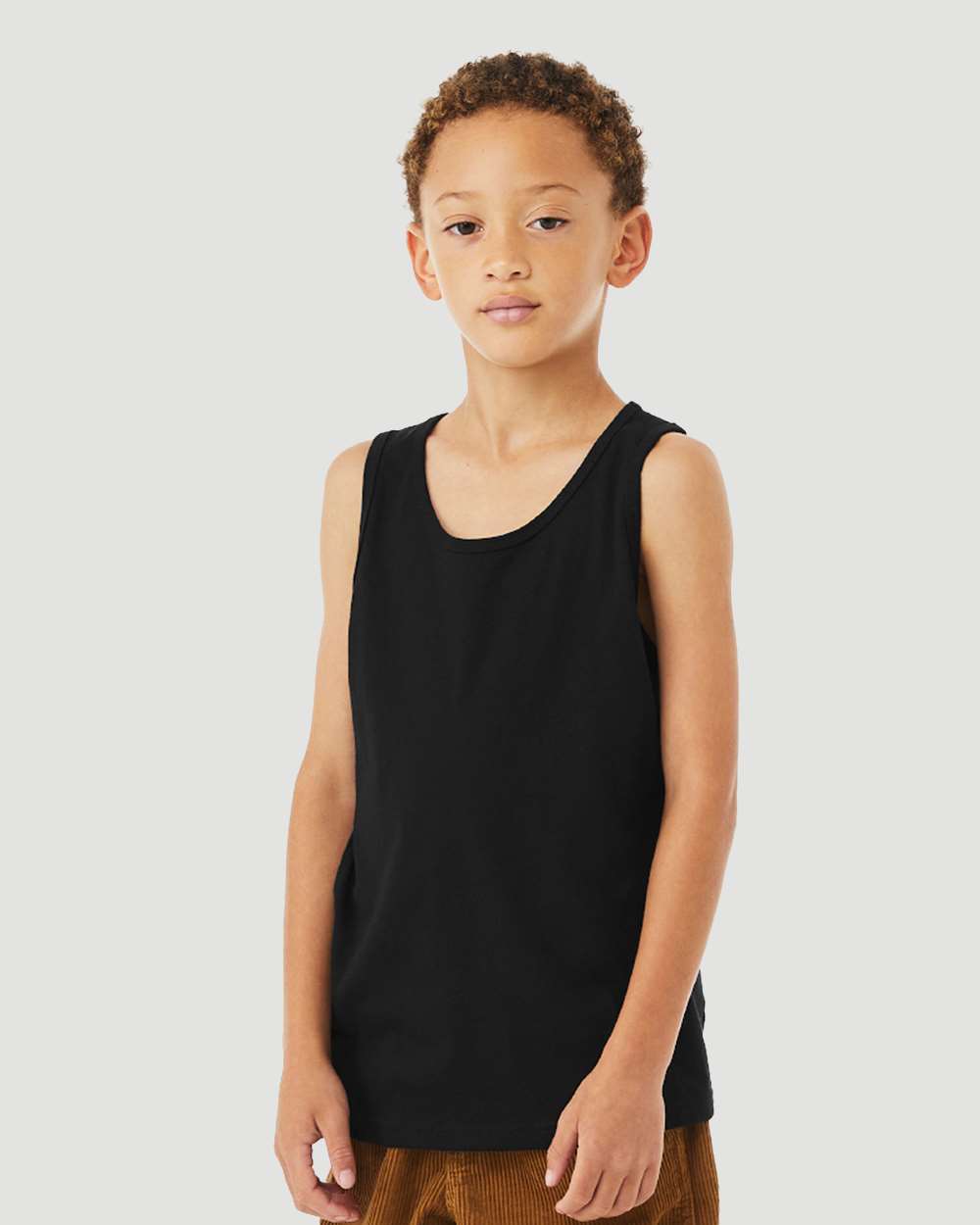 BELLA + CANVAS-3480YCVC-Youth Heather CVC Tank - Image 15