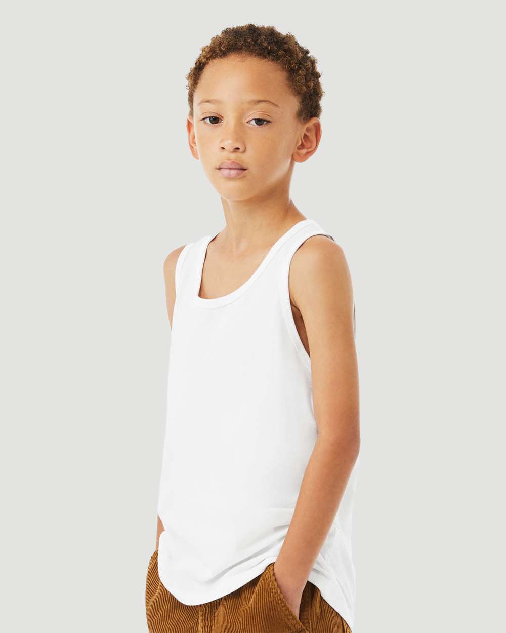 BELLA + CANVAS-3480YCVC-Youth Heather CVC Tank - Image 21