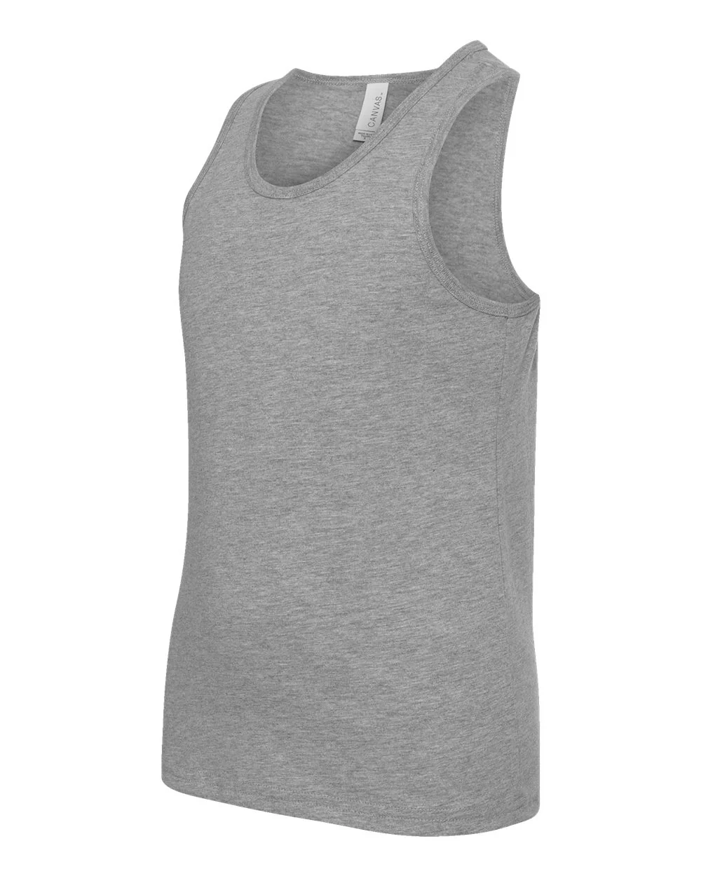 BELLA + CANVAS-3480YCVC-Youth Heather CVC Tank - Image 3
