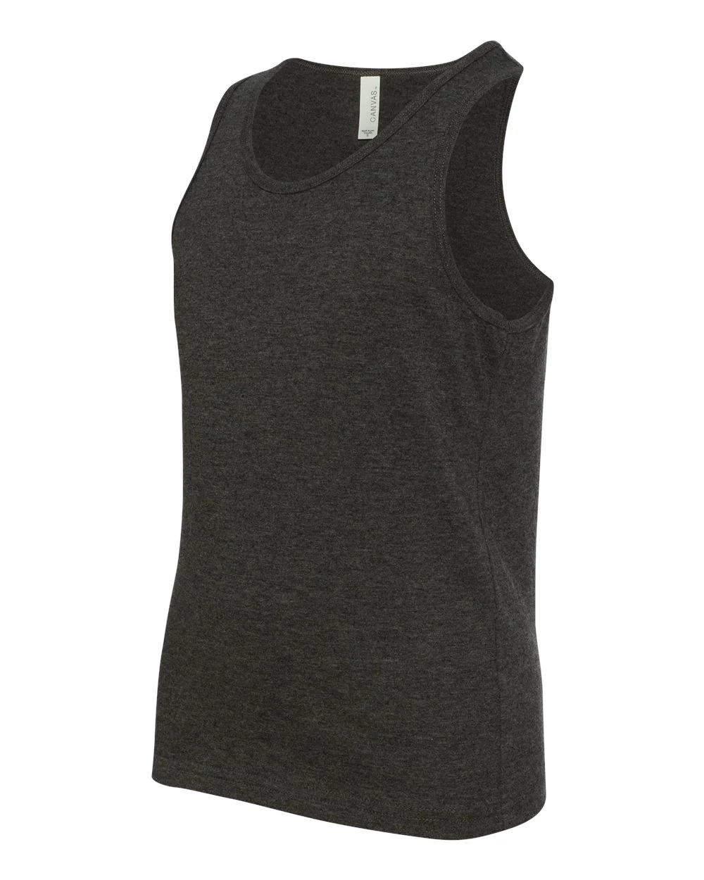 BELLA + CANVAS-3480YCVC-Youth Heather CVC Tank - Image 7