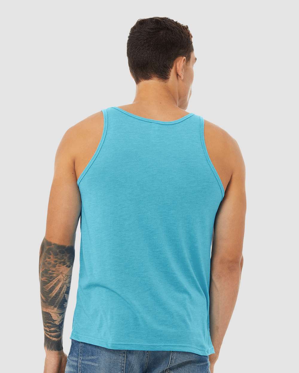 BELLA + CANVAS-3484-Triblend Tank - Image 6