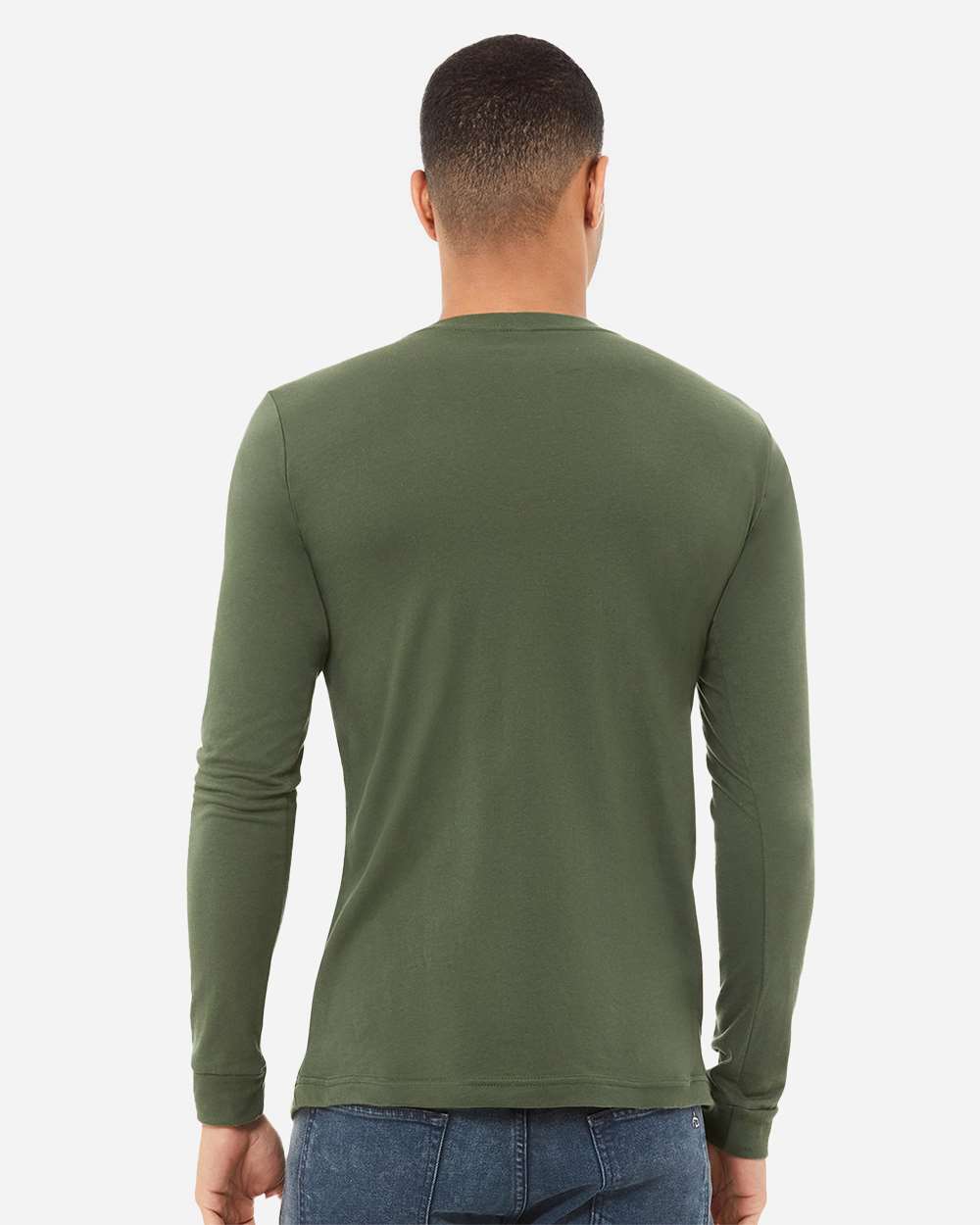 BELLA + CANVAS-3501-Jersey Long Sleeve Tee - Image 106
