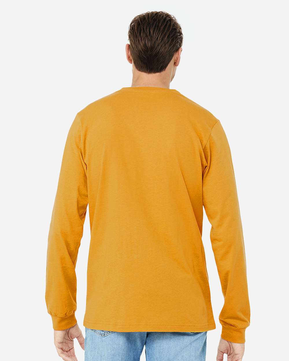BELLA + CANVAS-3501-Jersey Long Sleeve Tee - Image 118
