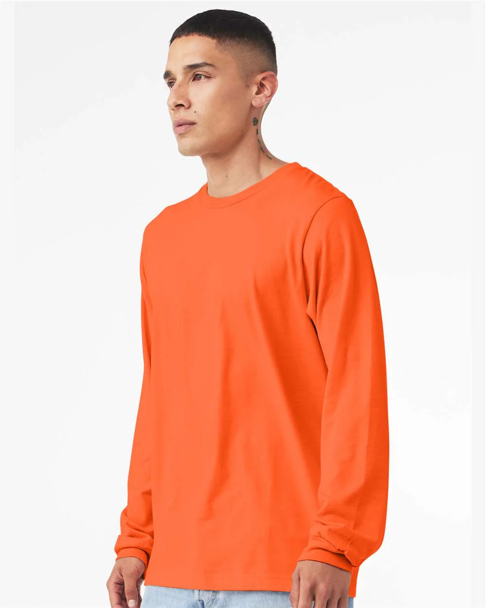 BELLA + CANVAS-3501-Jersey Long Sleeve Tee - Image 132