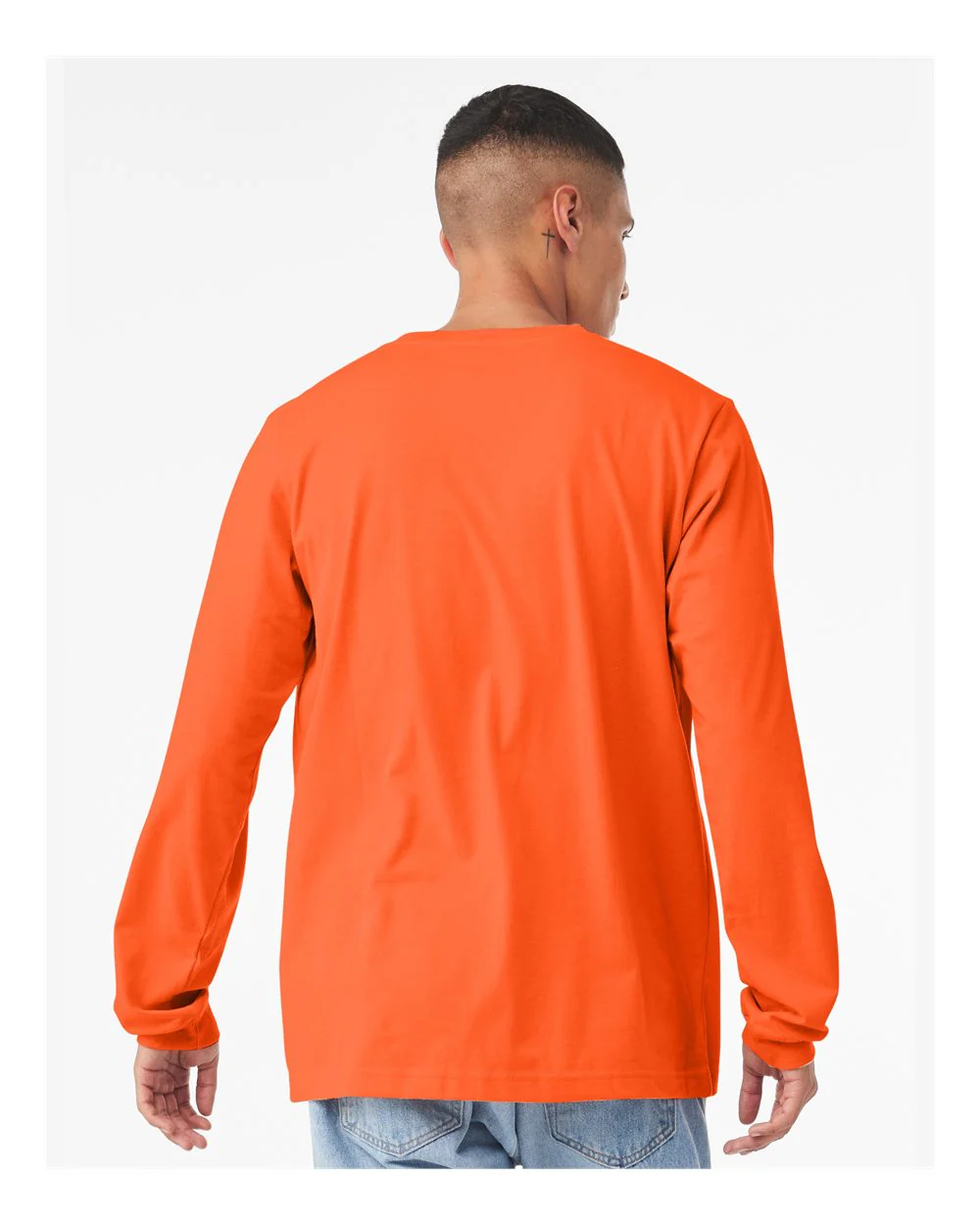 BELLA + CANVAS-3501-Jersey Long Sleeve Tee - Image 133