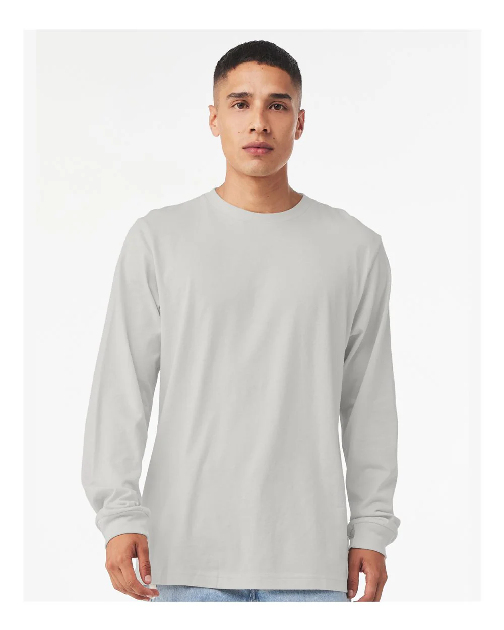 BELLA + CANVAS-3501-Jersey Long Sleeve Tee - Image 149