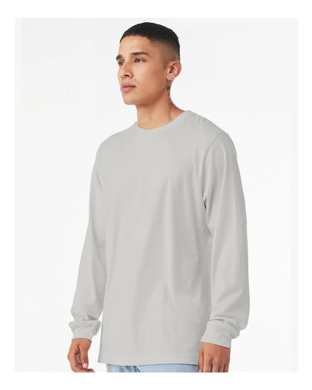 BELLA + CANVAS-3501-Jersey Long Sleeve Tee - Image 150