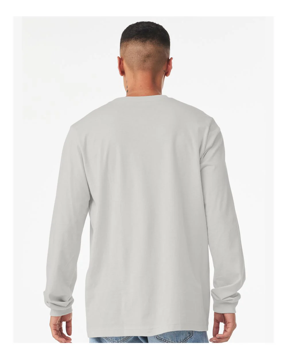 BELLA + CANVAS-3501-Jersey Long Sleeve Tee - Image 151