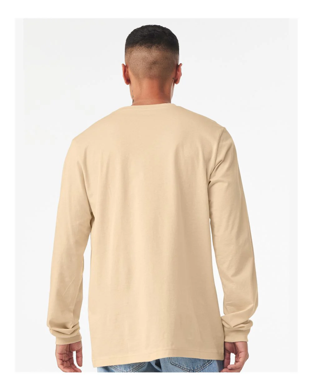 BELLA + CANVAS-3501-Jersey Long Sleeve Tee - Image 157