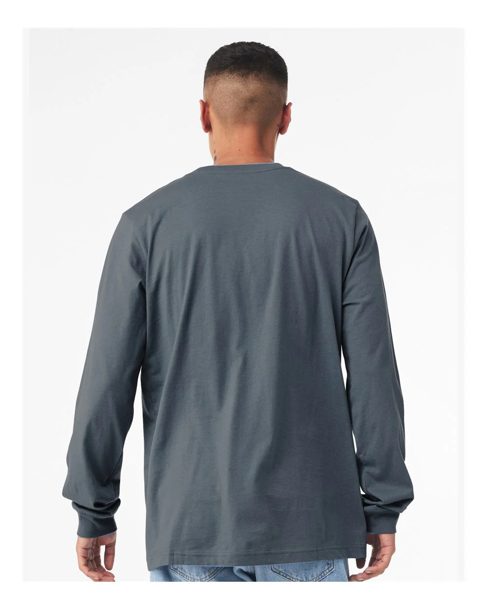 BELLA + CANVAS-3501-Jersey Long Sleeve Tee - Image 163