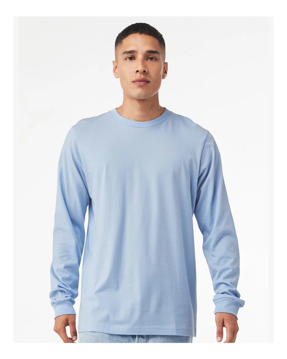 BELLA + CANVAS-3501-Jersey Long Sleeve Tee - Image 17