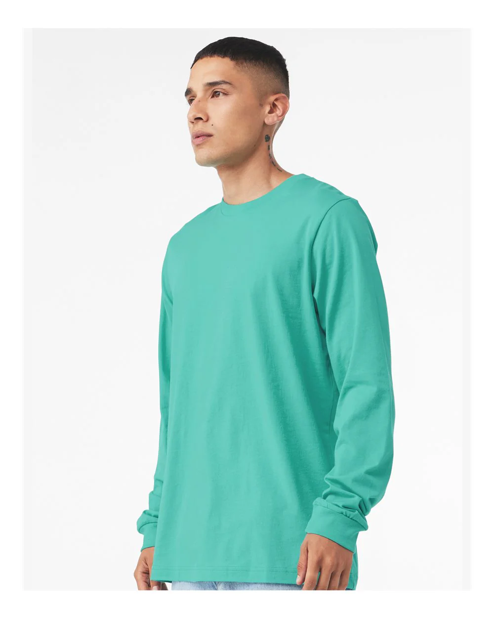 BELLA + CANVAS-3501-Jersey Long Sleeve Tee - Image 177