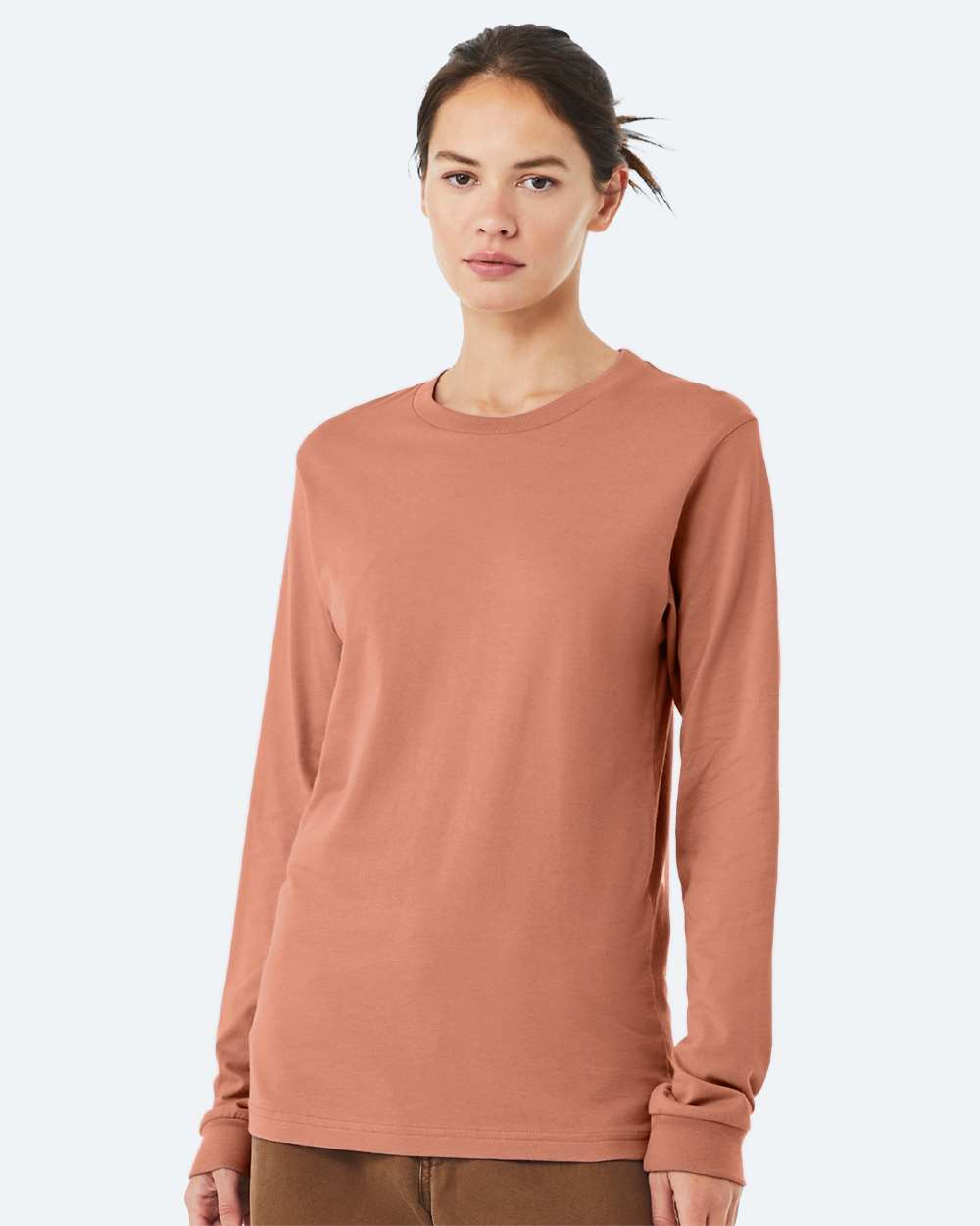 BELLA + CANVAS-3501-Jersey Long Sleeve Tee - Image 188