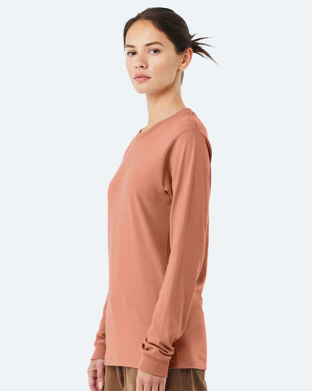BELLA + CANVAS-3501-Jersey Long Sleeve Tee - Image 189