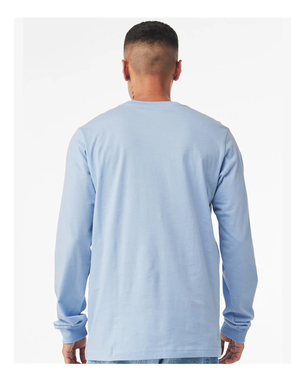 BELLA + CANVAS-3501-Jersey Long Sleeve Tee - Image 19