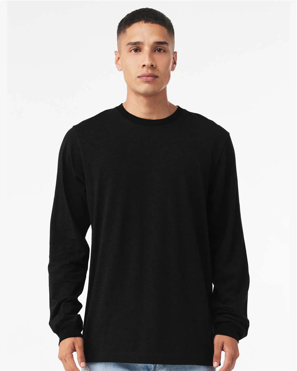 BELLA + CANVAS-3501-Jersey Long Sleeve Tee - Image 200