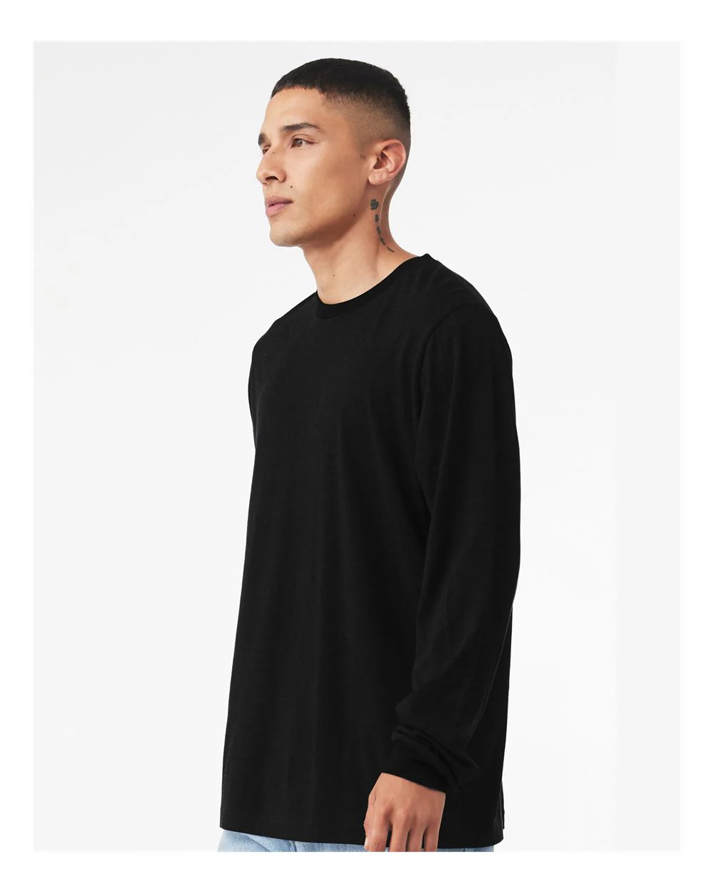 BELLA + CANVAS-3501-Jersey Long Sleeve Tee - Image 201