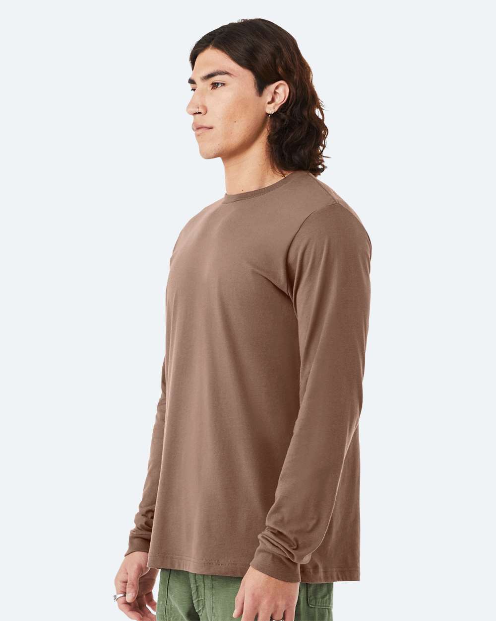 BELLA + CANVAS-3501-Jersey Long Sleeve Tee - Image 207