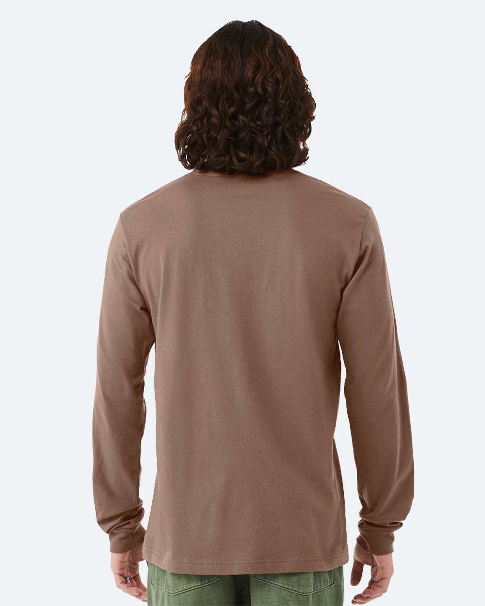 BELLA + CANVAS-3501-Jersey Long Sleeve Tee - Image 208