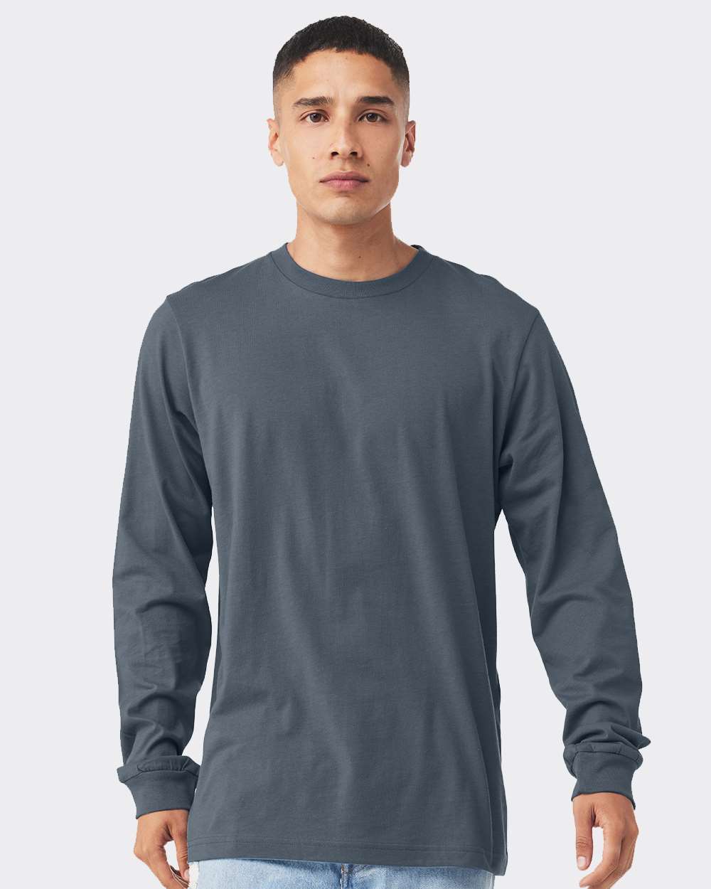 BELLA + CANVAS-3501-Jersey Long Sleeve Tee - Image 212