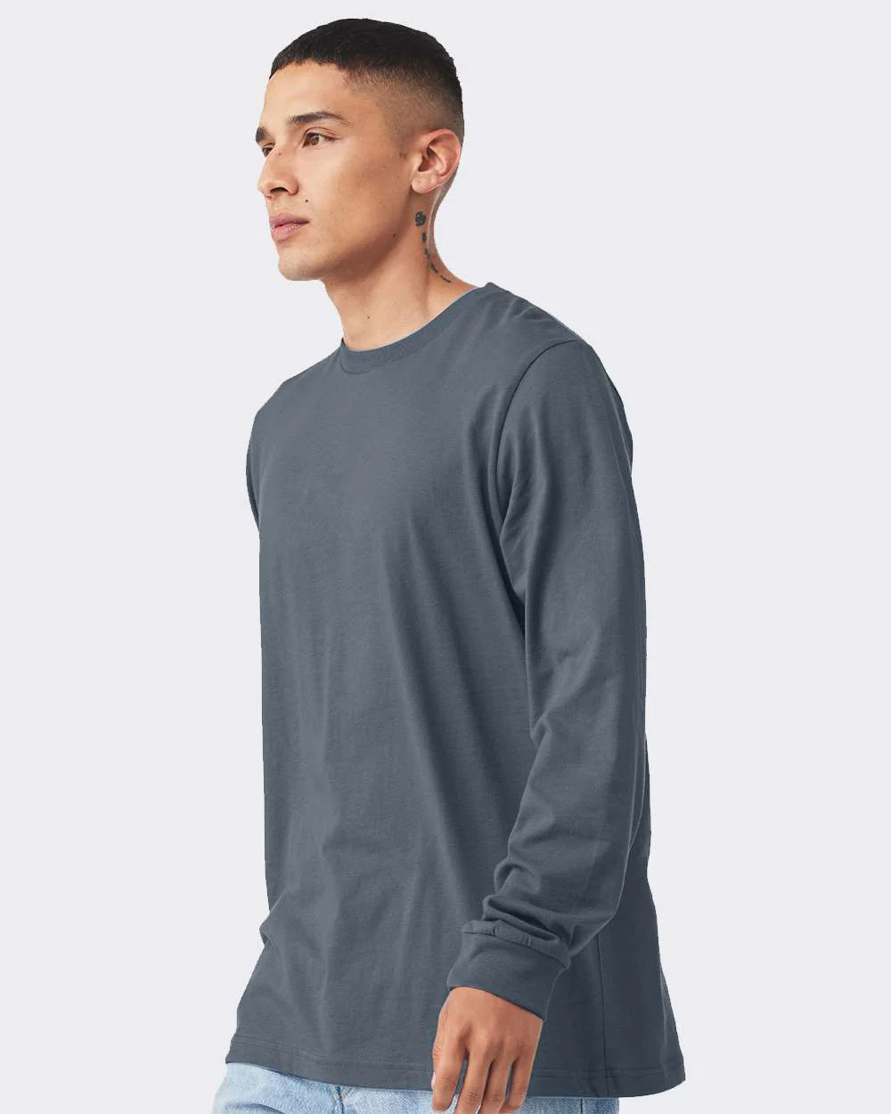 BELLA + CANVAS-3501-Jersey Long Sleeve Tee - Image 213