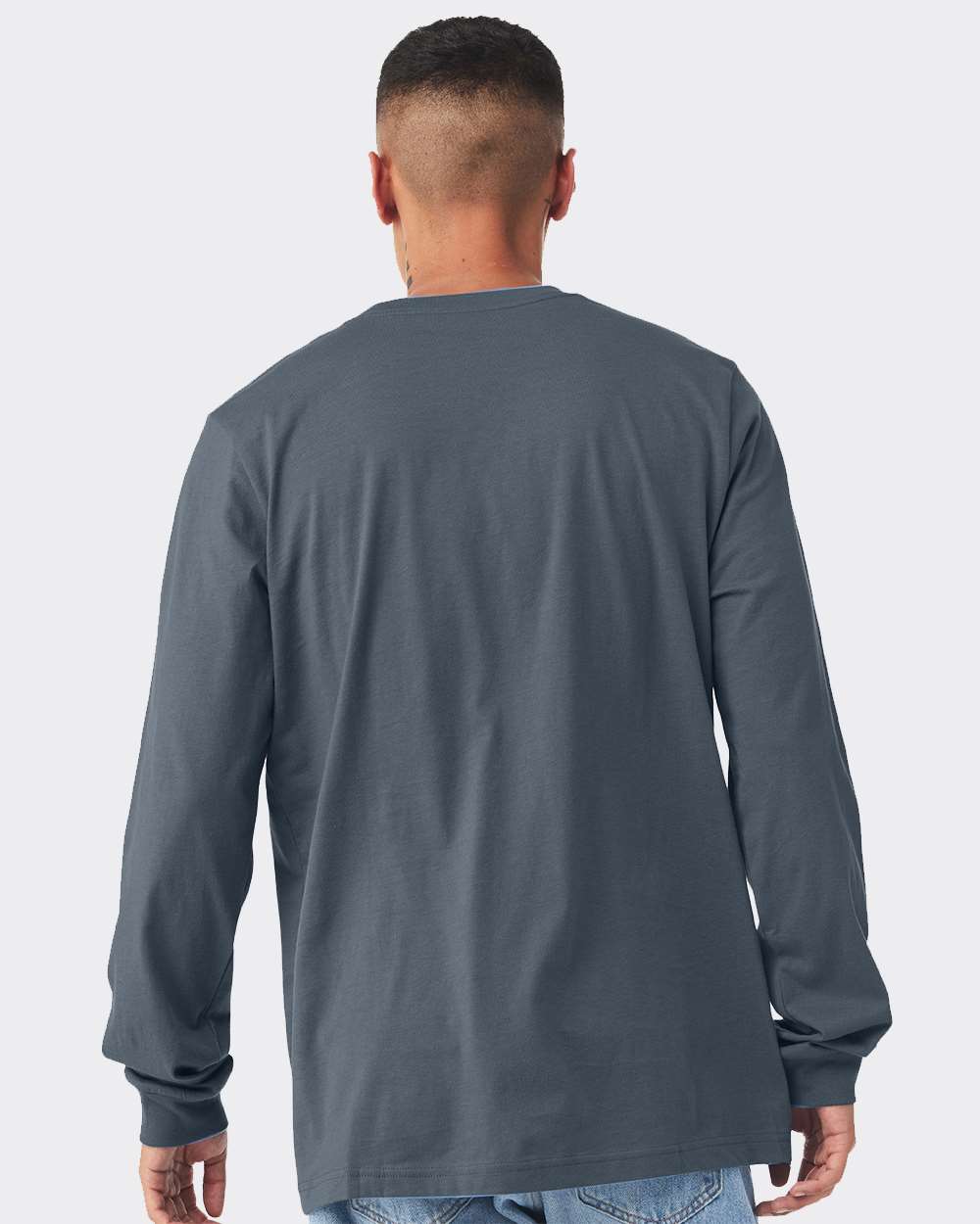 BELLA + CANVAS-3501-Jersey Long Sleeve Tee - Image 214