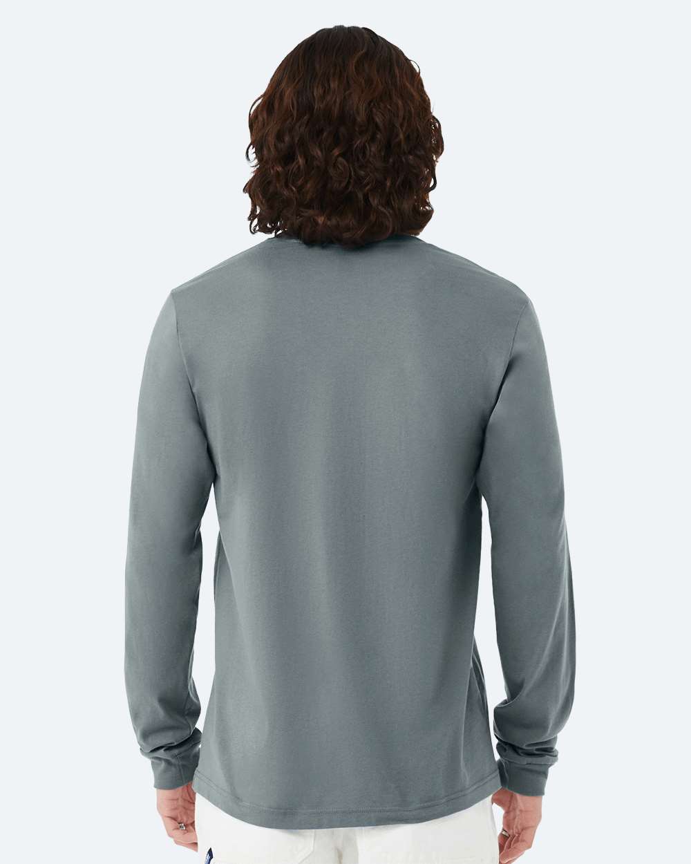 BELLA + CANVAS-3501-Jersey Long Sleeve Tee - Image 34