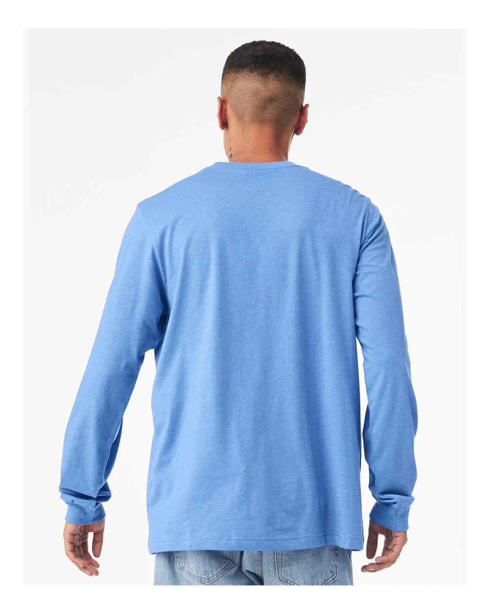 BELLA + CANVAS-3501-Jersey Long Sleeve Tee - Image 49