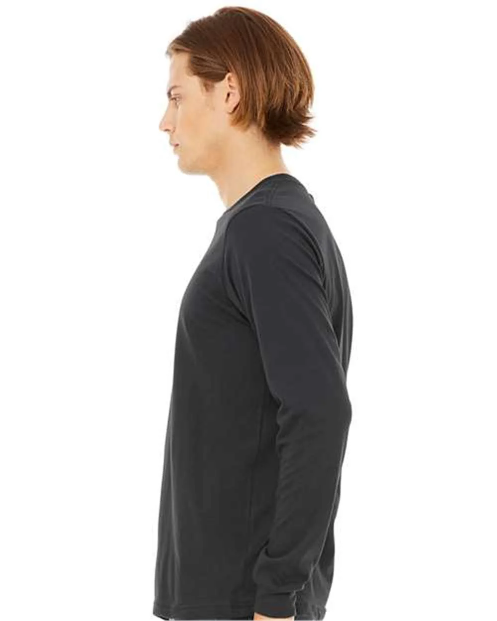 BELLA + CANVAS-3501-Jersey Long Sleeve Tee - Image 63