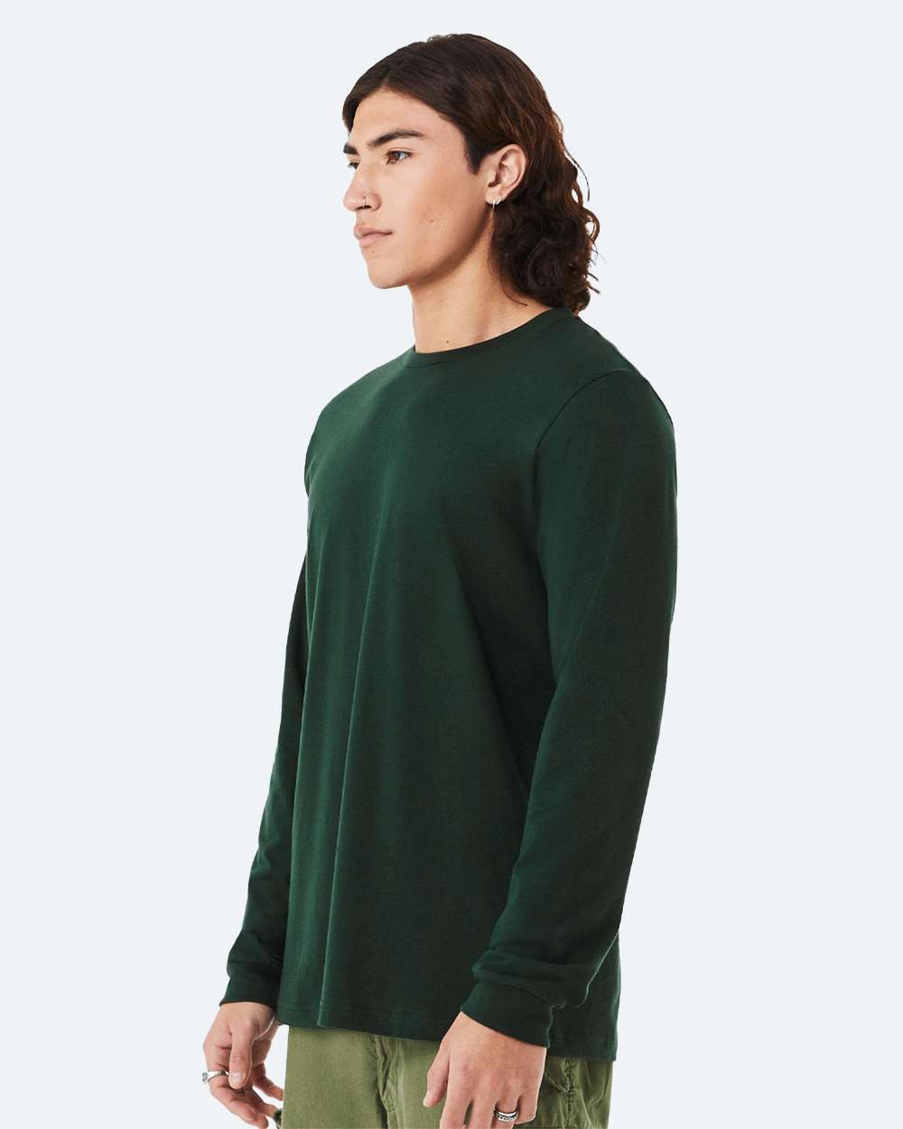 BELLA + CANVAS-3501-Jersey Long Sleeve Tee - Image 72