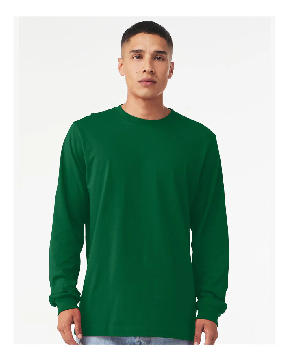 BELLA + CANVAS-3501-Jersey Long Sleeve Tee - Image 80