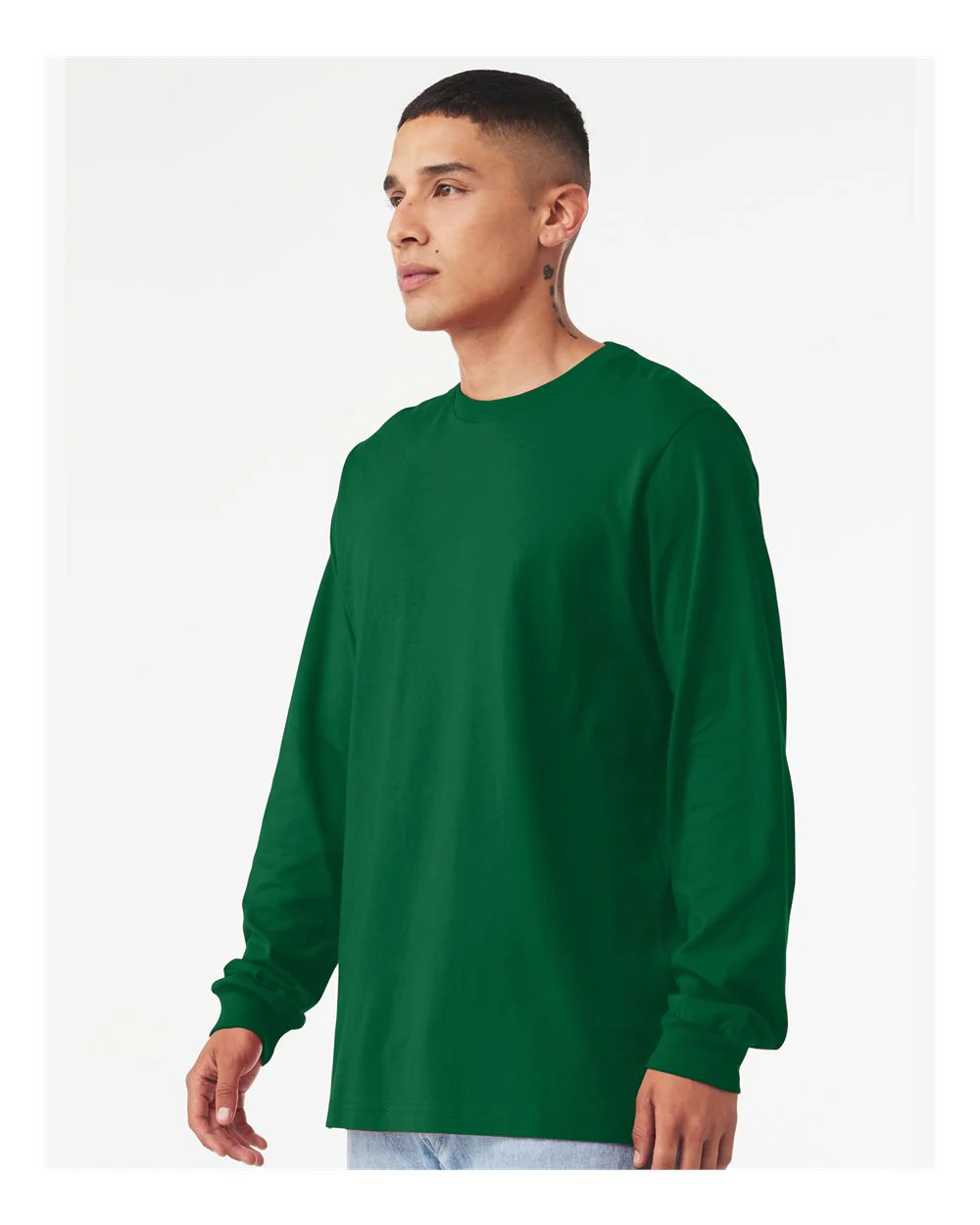 BELLA + CANVAS-3501-Jersey Long Sleeve Tee - Image 81